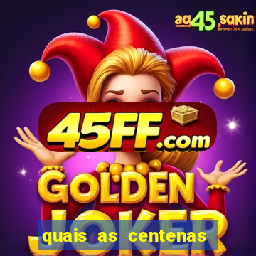 quais as centenas que mais saem na loteria federal